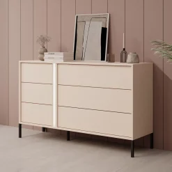 Desert - Ladekast - Beige - 137x40x81 cm