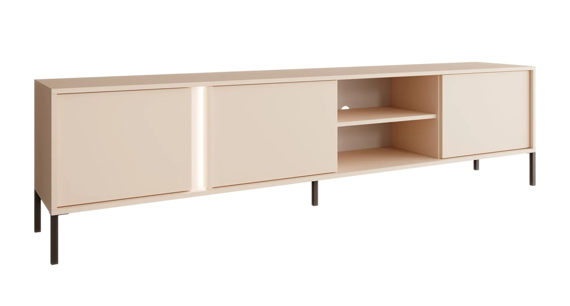 Desert - TV-Meubel met 3 deuren - Beige - 203 cm