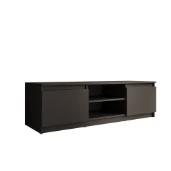 Diaz - TV-Meubel - Zwart - 120x38x36 cm