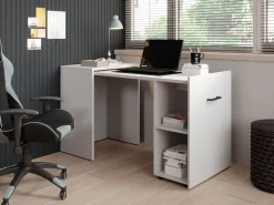 Dice - Bureau - Wit - 132x60 cm