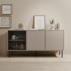 Dimora - Dressoir - Beige - 151x40x75 cm