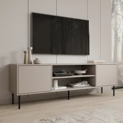Dimora - TV-Meubel - Beige - 183x40x60 cm