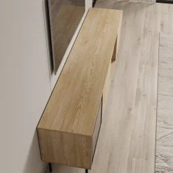 Dimora - TV-Meubel - Eikenpatroon - 201x40x60 cm