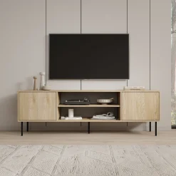 Dimora - TV-Meubel - Eikenpatroon - 183x40x60 cm