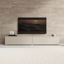 Dixon - TV-Meubel - Beige - 180x33x30 cm