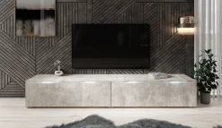 Dixon - TV-Meubel - Betonlook - 180 cm