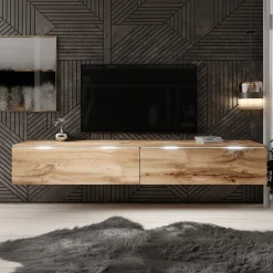 Dixon - TV-Meubel - Eiken - 180 cm