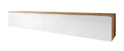 Dixon - TV-Meubel - Eiken/wit - 180 cm