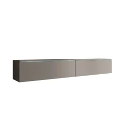 Dixon - TV-Meubel - Grijs - 180x33x30 cm