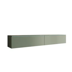 Dixon - TV-Meubel - Groen - 180x33x30 cm