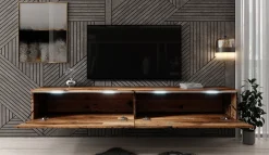 Dixon - TV-Meubel - Old wood - 180 cm