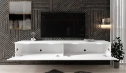 Dixon - TV-Meubel - Wit - 180 cm