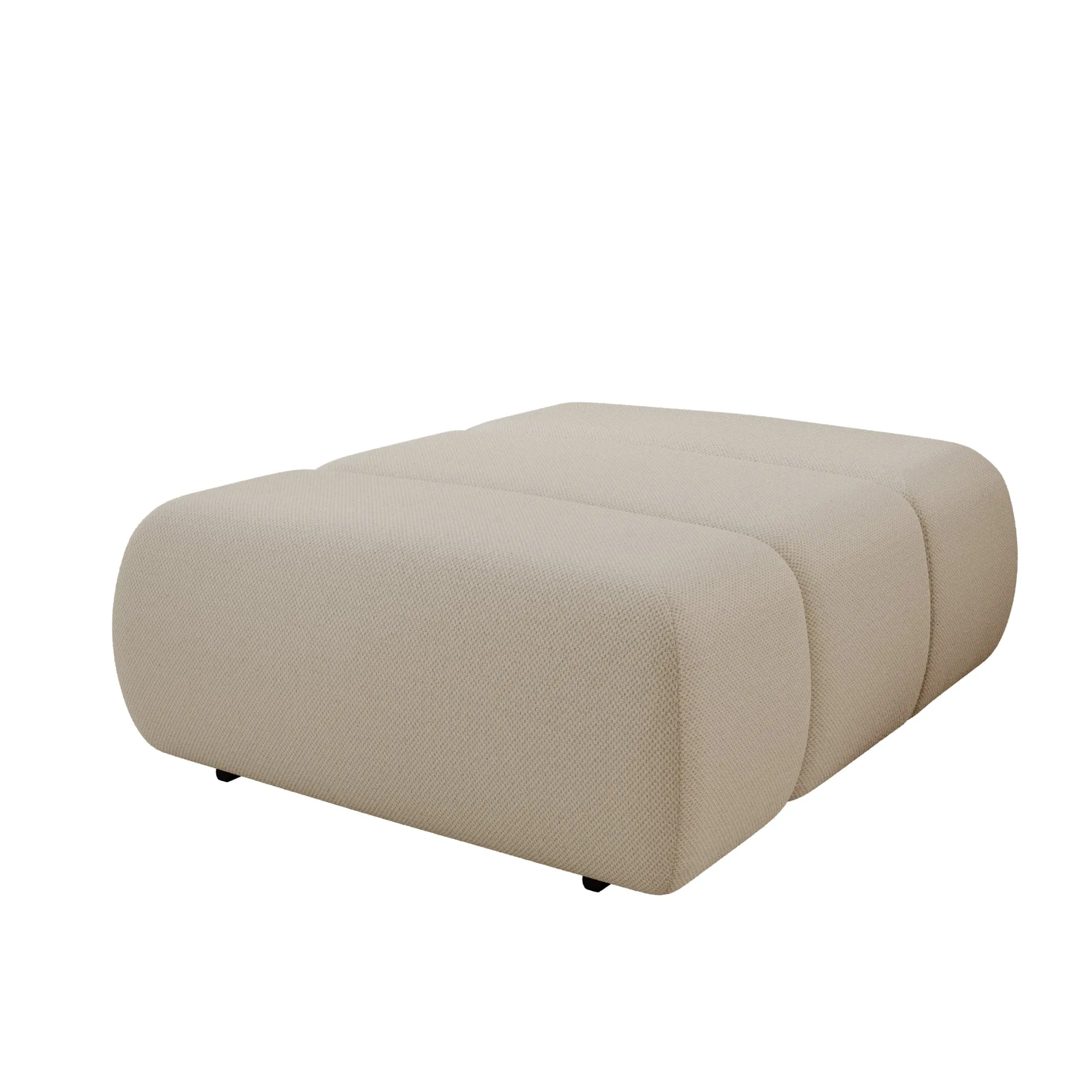 Dolo - Fauteuil - Stof beige - 98x129x82 cm