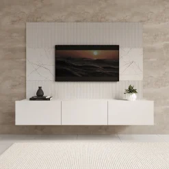 Dominic - TV-Meubel - Wit