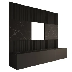 Dominic - TV-Meubel - Zwart