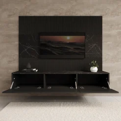 Dominic - TV-Meubel - Zwart