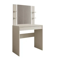 Dominica - Kaptafel - Beige - 80x40x136 cm