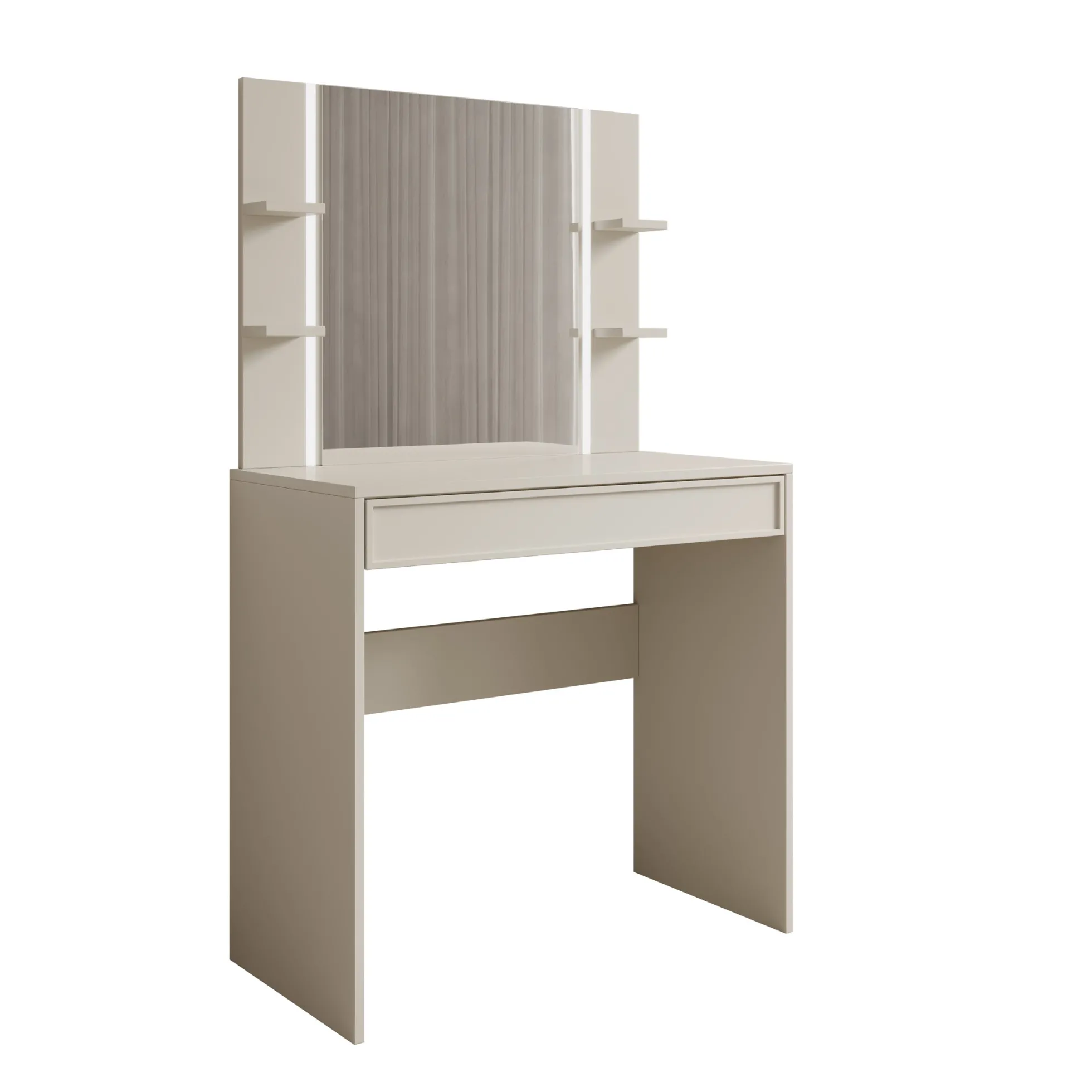 Dominica - Kaptafel - Beige - 80x40x136 cm