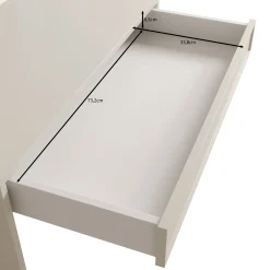 Dominica - Kaptafel - Beige - 80x40x136 cm