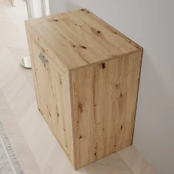 Emino - Bureau - Eikenpatroon - 72x47x79 cm