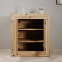 Emino - Bureau - Eikenpatroon - 72x47x79 cm