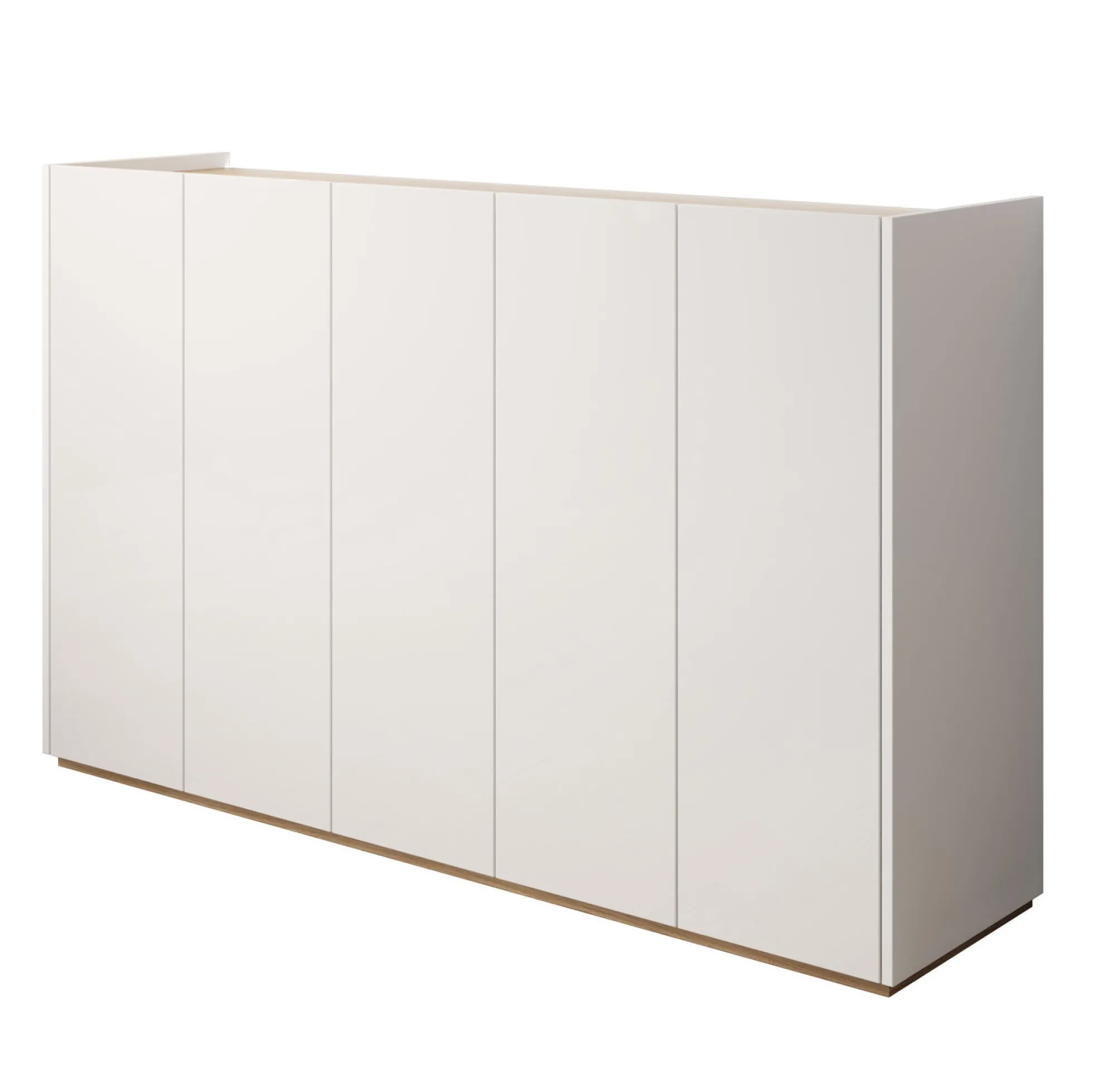 Encore - Schoenenkast met 9 vakken - Wit - 156x40x95xm