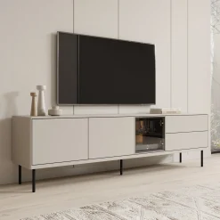 Estrella - TV-Meubel - Beige - 194x41x56 cm