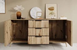 Evy - Dressoir - Eiken - 150x40x72 cm