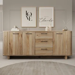 Falero - Dressoir - Eikenpatroon - 220x50x88 cm