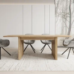 Falero - Eetkamertafel - Eiken - 180x90x77 cm