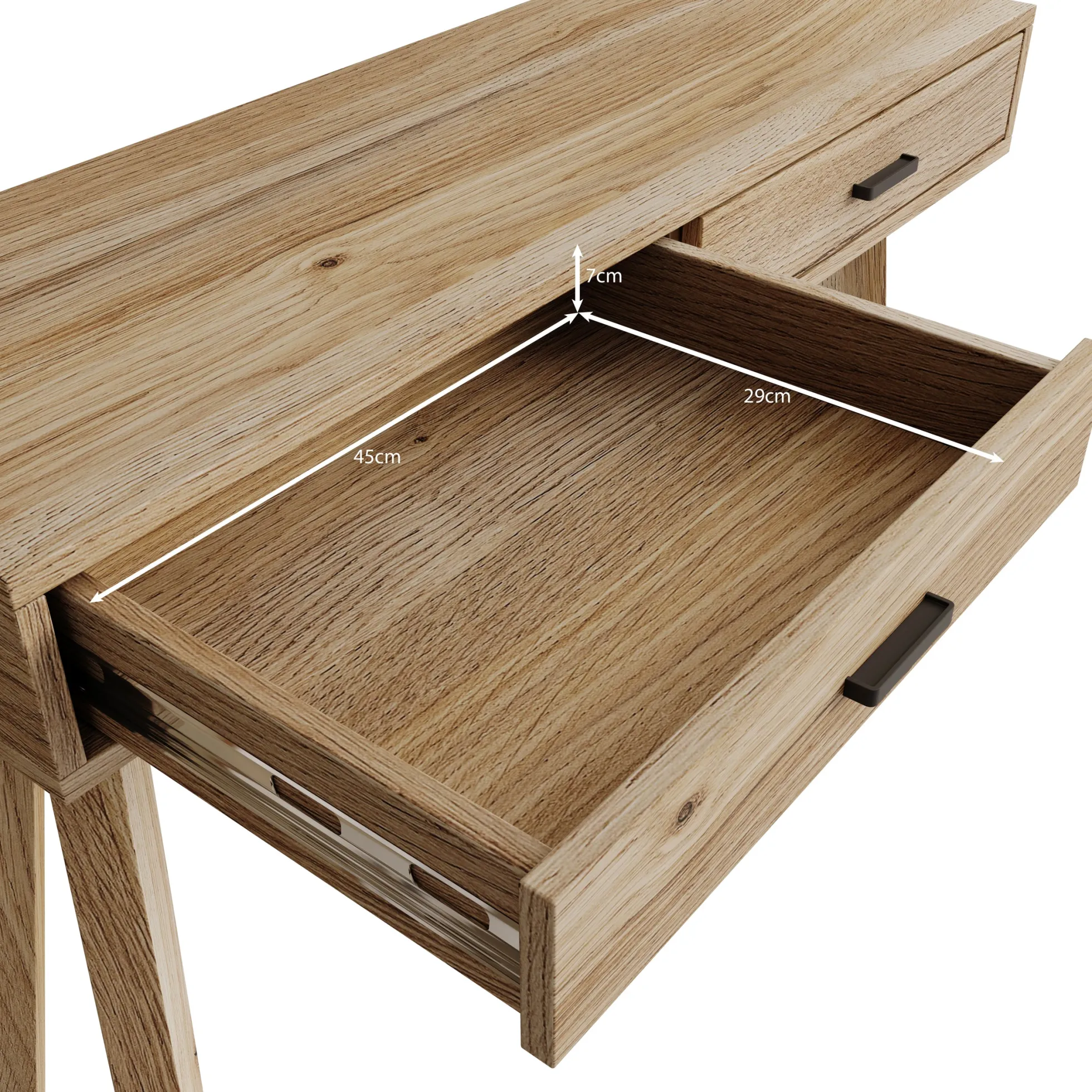 Falero - Kaptafel - Eikenpatroon - 103x35x75 cm