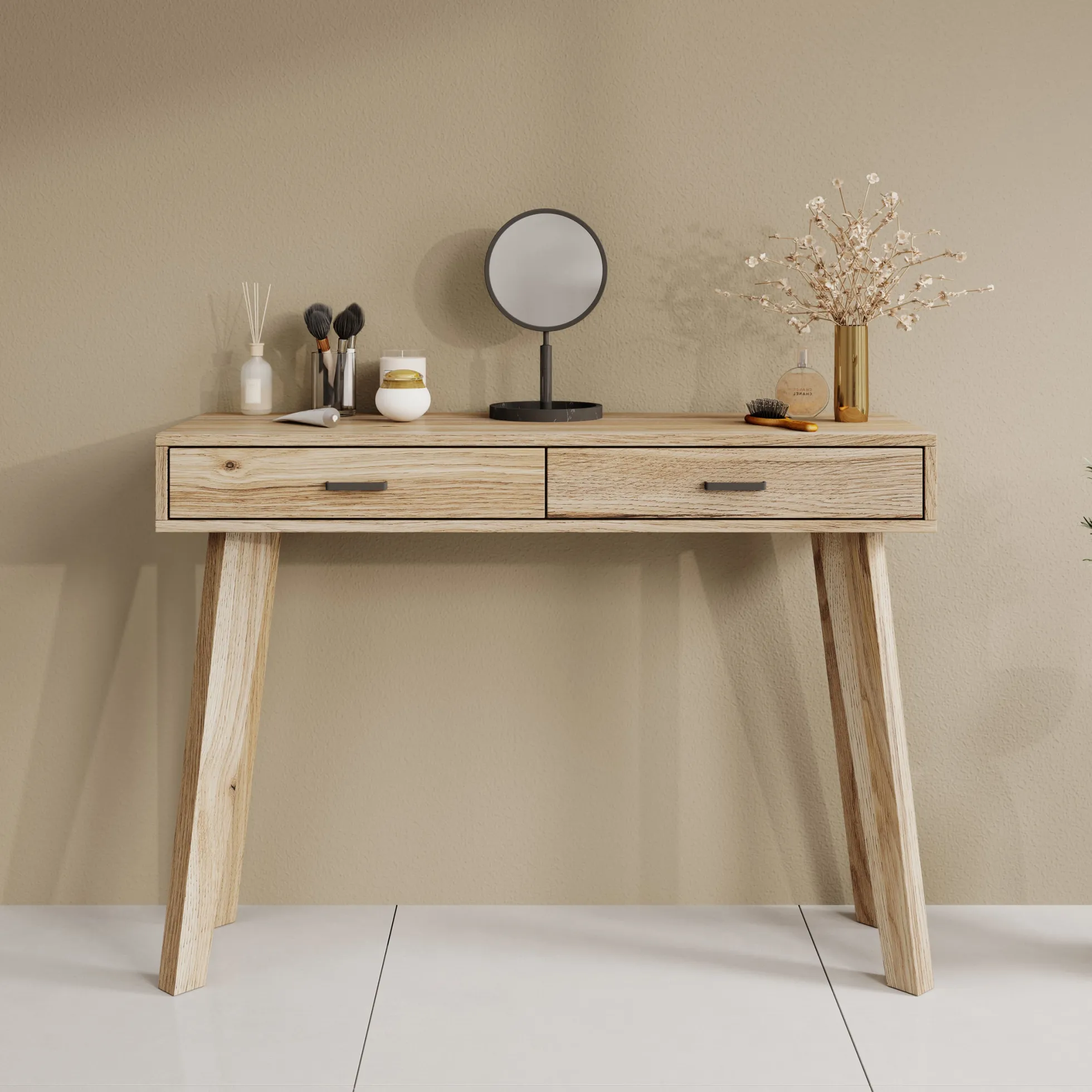 Falero - Kaptafel - Eikenpatroon - 103x35x75 cm