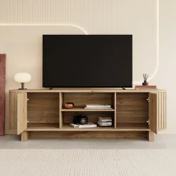 Falero - TV-Meubel - Eikenpatroon - 189x50x59 cm