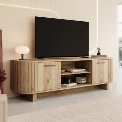 Falero - TV-Meubel - Eikenpatroon - 189x50x59 cm