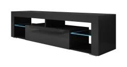 Fancy - TV-Meubel - Zwart - 140 cm
