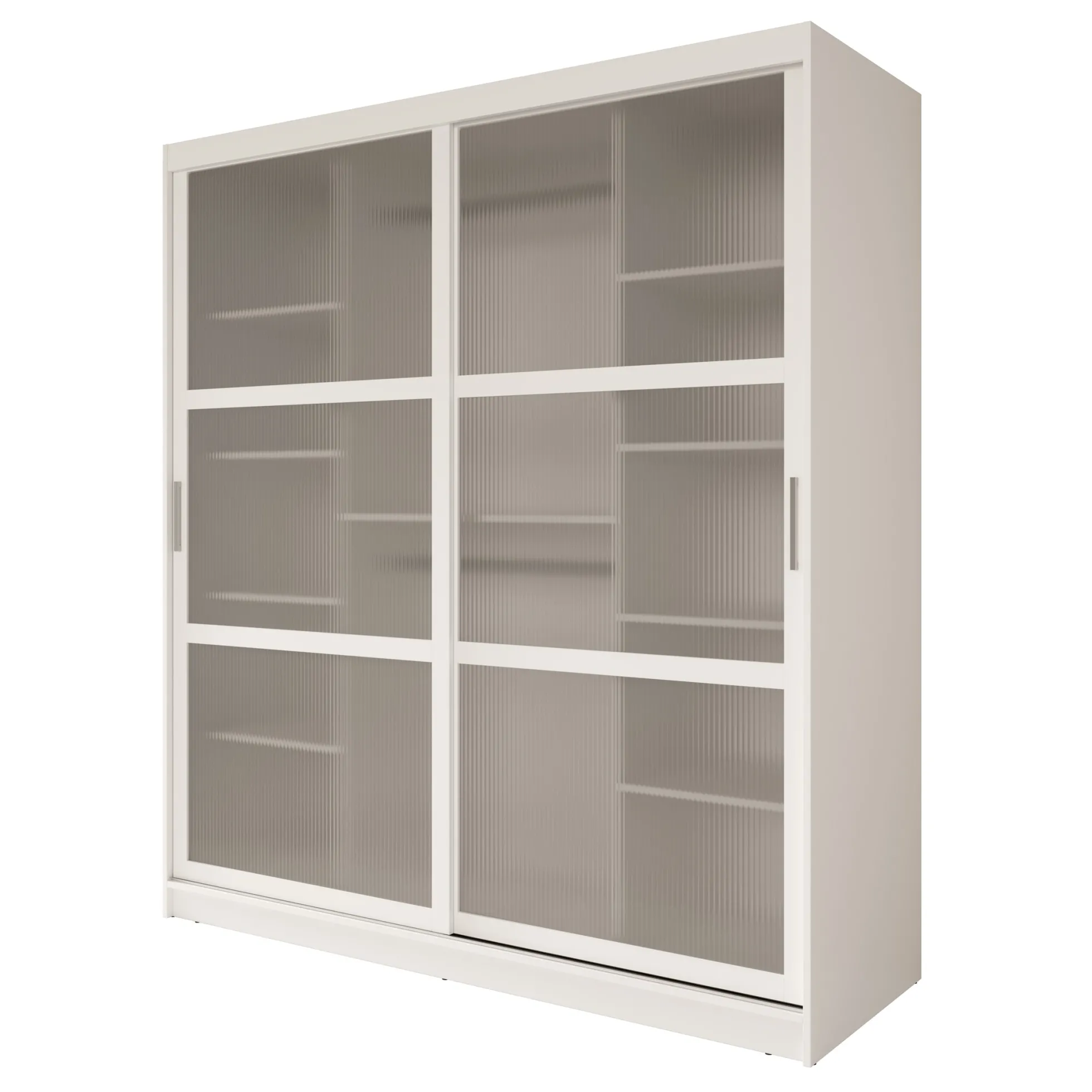 Fessaro - Kledingkast - Wit - 180x62x200 cm