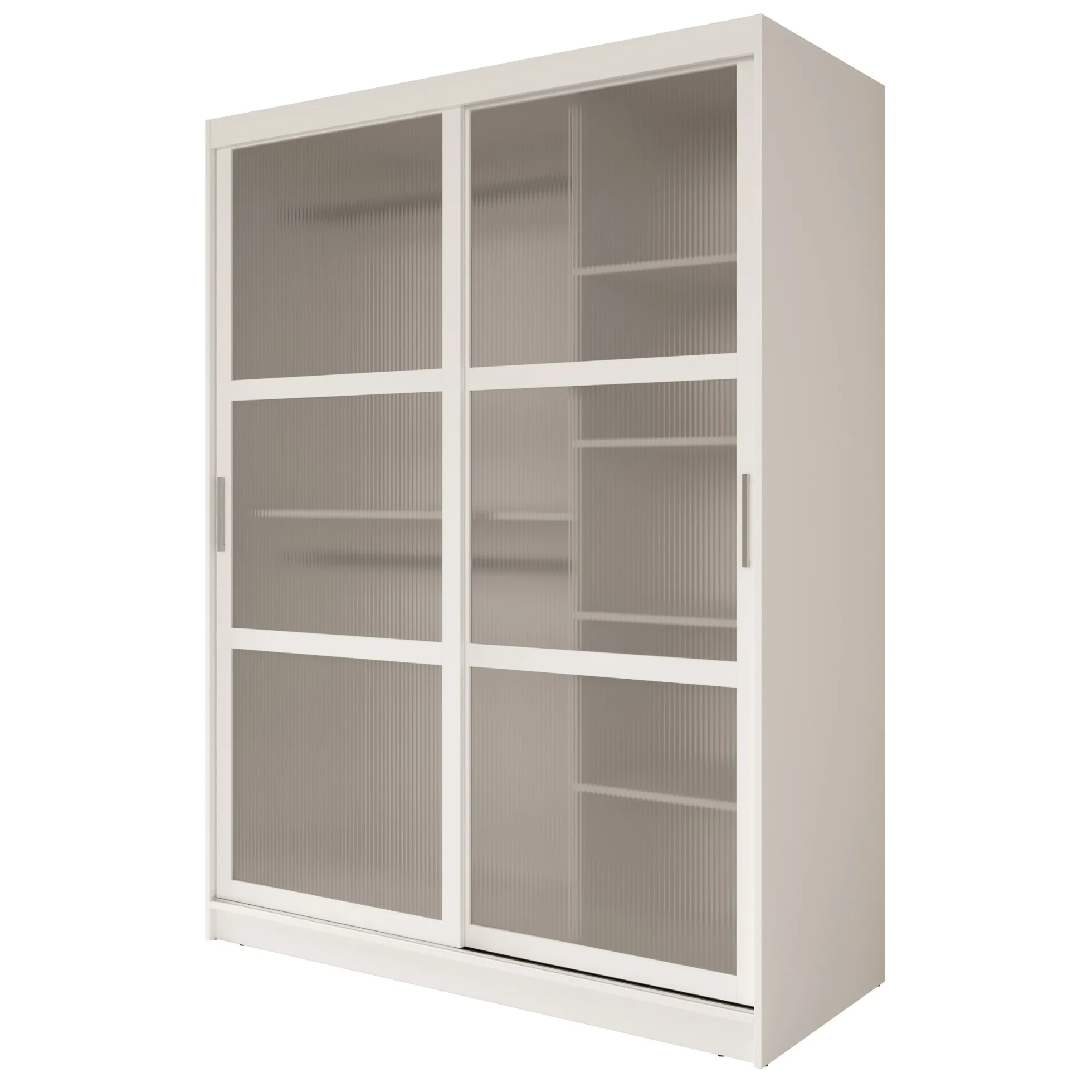 Fessaro - Kledingkast - Wit - 150x62x200 cm