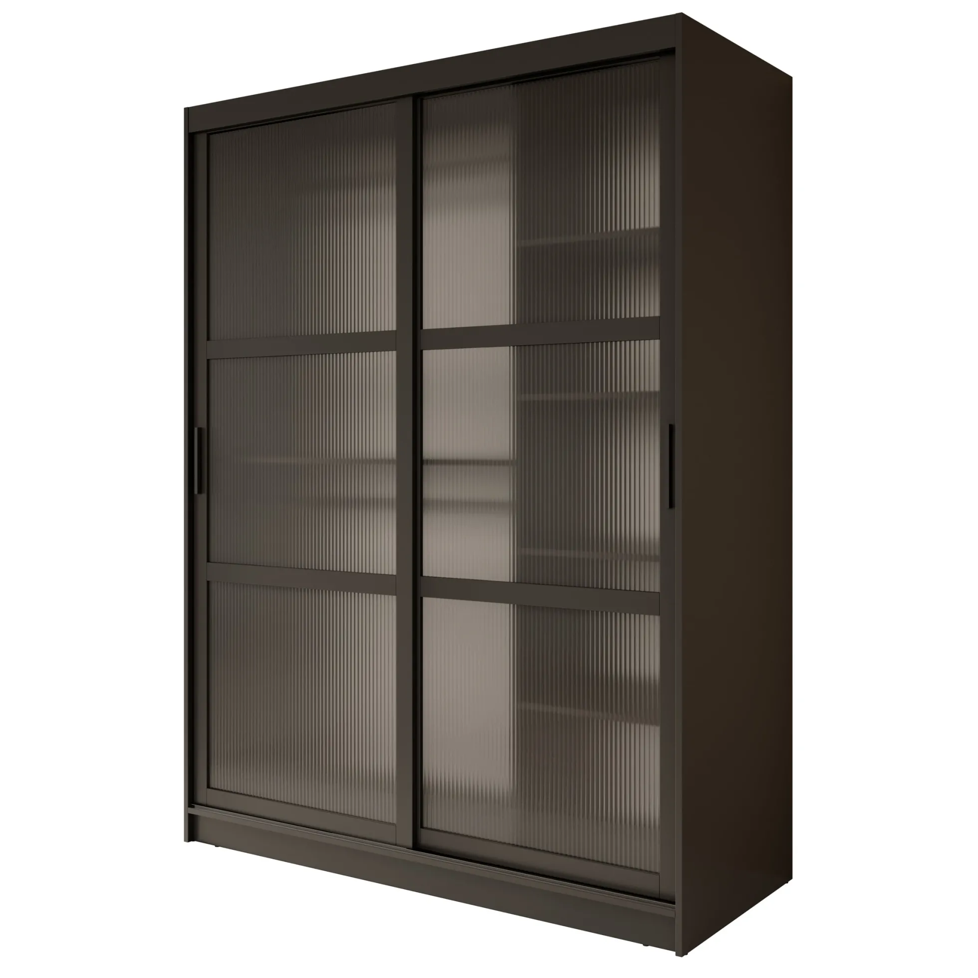 Fessaro - Kledingkast - Zwart - 150x62x200 cm