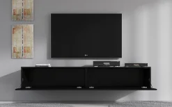 Flame XL - TV-Meubel - Zwart - 180 cm