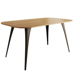 Flix - Eetkamertafel - Eiken - Uitschuifbaar - 160x90x76 cm