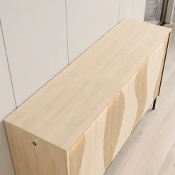 Fontello - Dressoir - Eikenpatroon - 167x40x85 cm