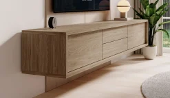 Fortunato - TV-Meubel - Eiken - 180 cm