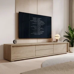 Fortunato - TV-Meubel - Eiken - 180 cm