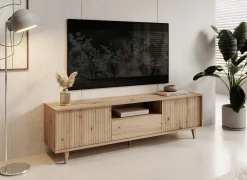Fuzeta - TV-Meubel - Eiken - 180 cm