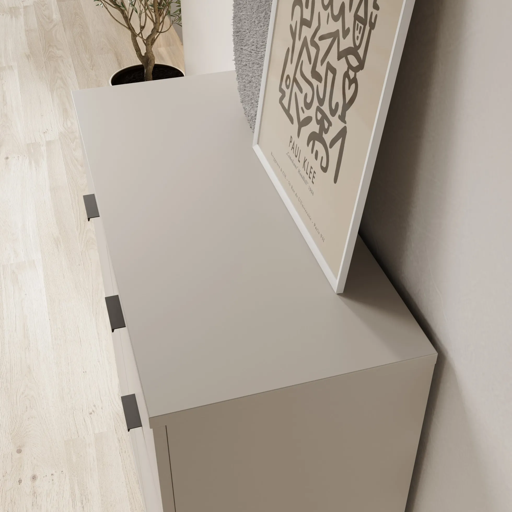 Galeno 2 - Dressoir - Beige - 80x34x82 cm