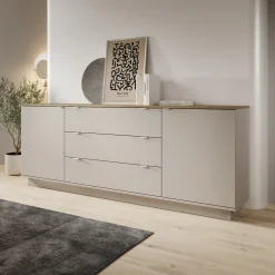 Galeno - Dressoir - Beige - 225x41x86 cm