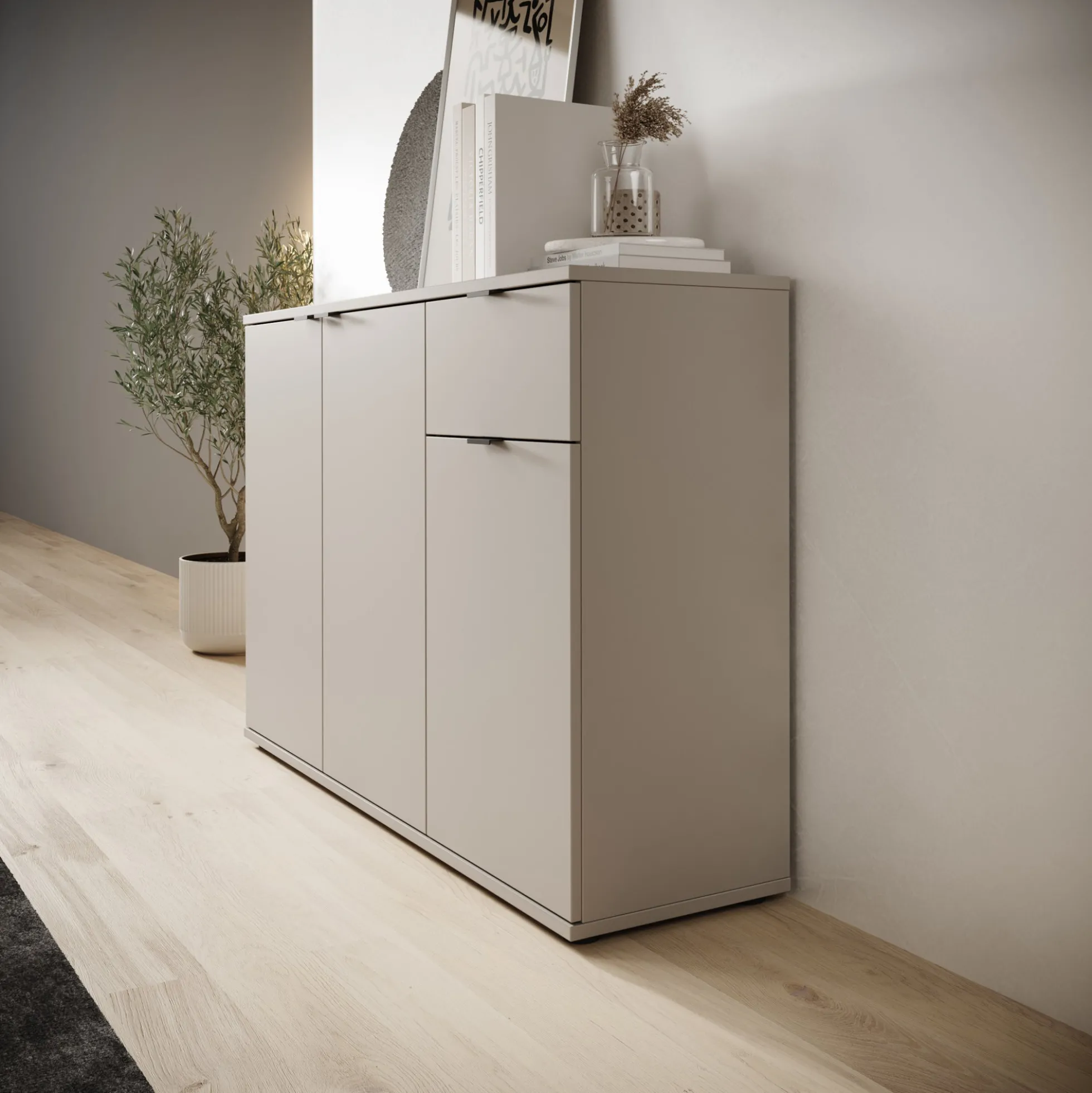 Galeno - Dressoir - Beige - 120x34x82 cm