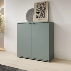 Galeno - Dressoir - Groen - 80x34x82 cm