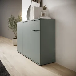 Galeno - Dressoir - Groen - 120x34x82 cm