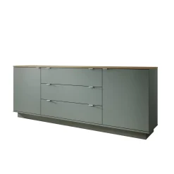 Galeno - Dressoir - Groen - 225x41x86 cm